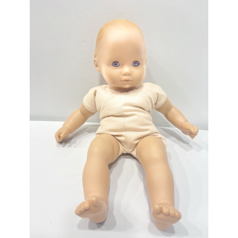 PLEASANT COMPANY 14 American Girl BITTY BABY Doll Blue Eyes Blond Hair 16” Doll